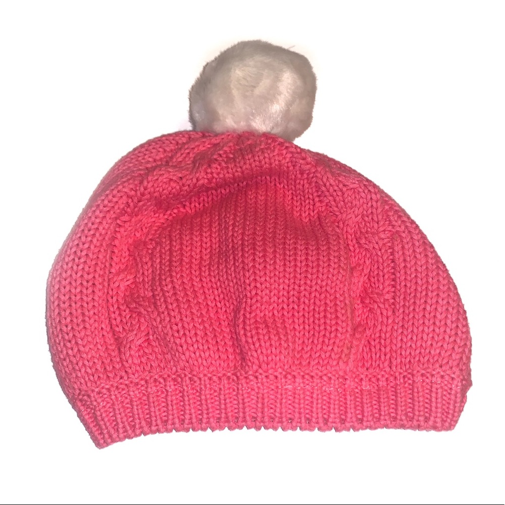 Baby Gap Pink Knit Beanie